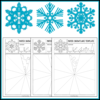 Paper Snowflake Craft Templates