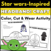 Outer Space War Character Headband Crafts
