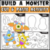 Build a Monster Craft Kit: Cut & Paste Printable Activity
