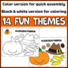 Pumpkin Cut & Paste Craft Kit