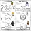 Outer Space War Character Headband Crafts