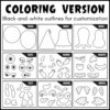 Build a Monster Craft Kit: Cut & Paste Printable Activity